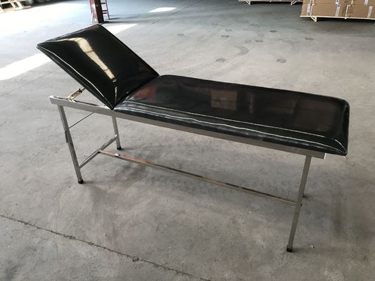 Dauerhafte Edelstahl-medizinische Prüfungs-Couch-wasserdichte und waschbare Matratze