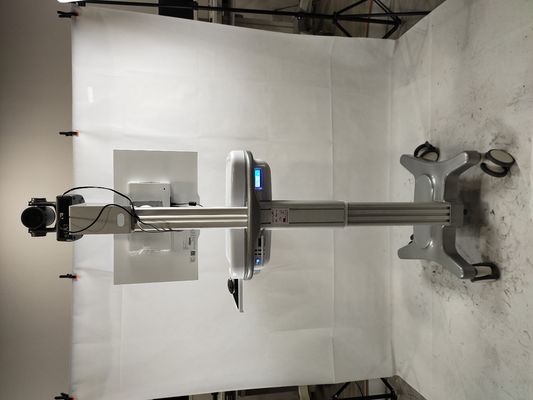 Medizinischer integrierter bewegender Laufkatzen-Aluminiumlegierungs-Computer Worksations-Wagen