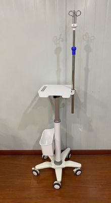 Beweglicher Laufkatzenstand medizinische Standardpatientenmonitor-Laufkatze nach Maß