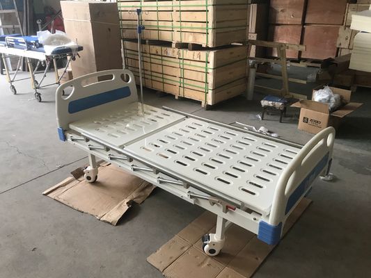 Manuelles einzelnes reizbares Bett Medicare 480mm der verstellbaren Rückenlehne Krankenhaus-250kgs