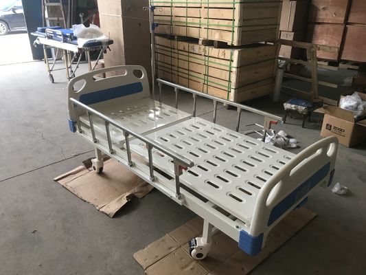 Manuelles einzelnes reizbares Bett Medicare 480mm der verstellbaren Rückenlehne Krankenhaus-250kgs