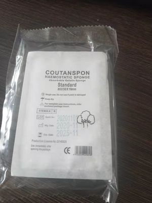 Medizinische Chirurgie-blutstillender Gelatine-Schwamm-Gelatine-Schwamm absorbierbar