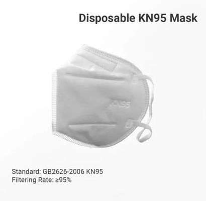 Medizinische chirurgische Wegwerfmasken-chirurgischer Respirator der Gesichtsmaske-KN95