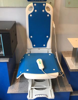 Haushalts-elektrischer Bad-Stuhl-verstellbarer Badehocker-Antigleiter-Weiß