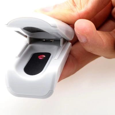 Pulsoximeter des weißen Fingers des Plastiks für Krankenhausoximeter