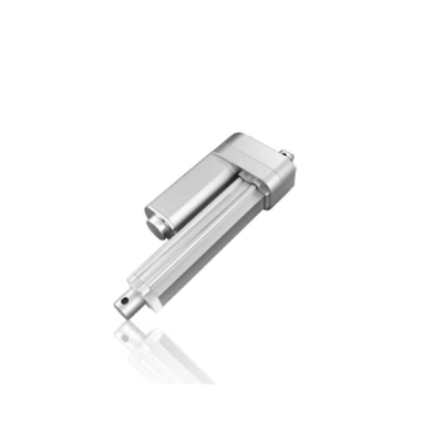 kleines Linear-Verstellgerät 3000N Prüfer 24V DC-Bewegungshochgeschwindigkeitsweiß