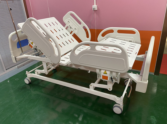 Krankenhaus-Bett-blaues Weiß ICU Ward Room Three Function Electric