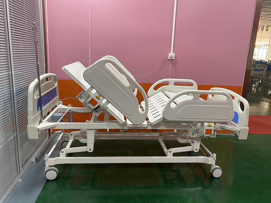 Krankenhaus-Bett-blaues Weiß ICU Ward Room Three Function Electric