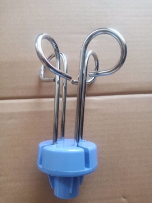 Blaue Edelstahl-Infusion Rod Hook For Hospital