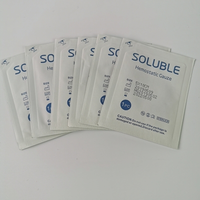 Weißes Material der Karboxymethyl- Zellulose der medizinischen blutstillenden Gaze