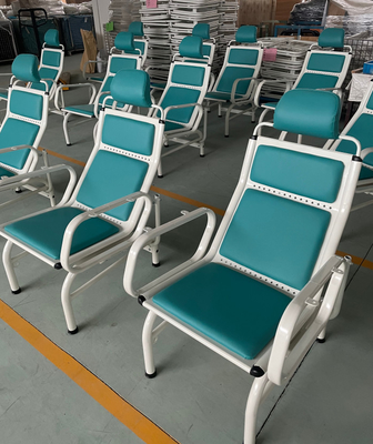 Einzelsitz Luxus mit Kopflehnen-verstellbarem Rückenlehne-Krankenhaus-Infusions-Stuhl