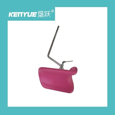 Krankenhaus-Mutterschaftsbett-Teil-Bein-Klammer-Überzug-Material-Rosa