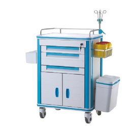 Medikamentenverabreichungs-medizinische Laufkatzen-Wagen-Krankenhaus-Notabbruchs-Anästhesie