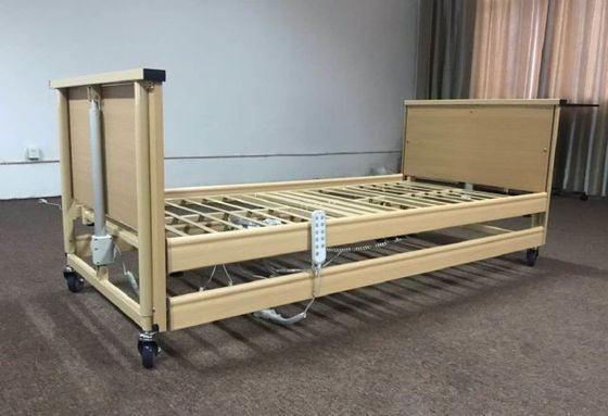 Medizinisches Krankenhaus-Bett der Möbel-5 elektrisches der Funktions-ICU 820MM hölzern