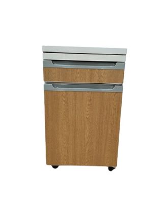 Aluminiumplatten-Struktur-Krankenhaus-Kopfende-Kabinett-Tabellen-hölzerne Farbe mit Gießmaschinen