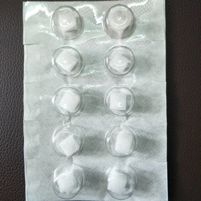 Zahnmedizinische blutstillende Schwamm-Wegwerfgelatine-absorbierbarer Schwamm 10mm