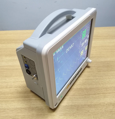 Einteilige Maschine des materiellen weißen tragbaren Elektrokardiographen der ABS für geduldiges medizinisches