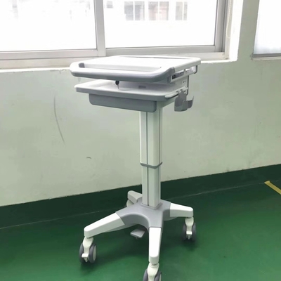 Krankenhaus-Notizbuch, das Tischrechner-Wagen, ABS mobilen Laptop-Wagen medizinisch rollt